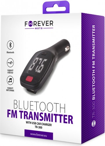 FM Transmitter Forever TR-300, bluetooth