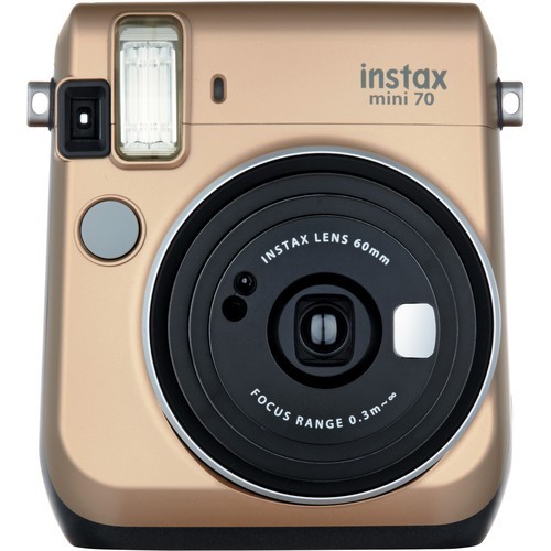 Fotoaparát Fujifilm Instax Mini 70, zlatá