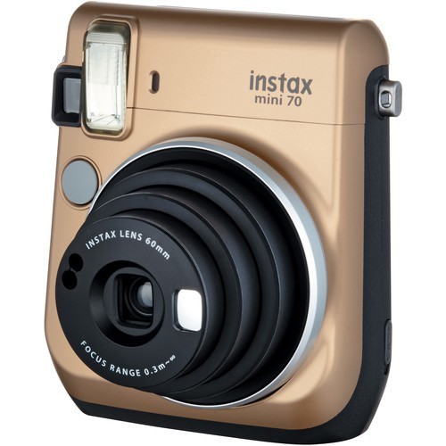 Fotoaparát Fujifilm Instax Mini 70, zlatá