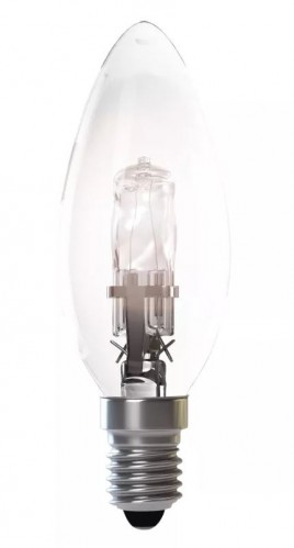 Halogénová žiarovka Emos ZE0902, E14, 28W, teplá biela