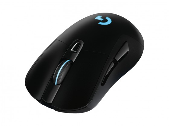 Herní myš Logitech G703 LIGHTSPEED , bezdrátová, černá