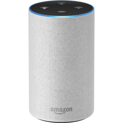 Hlasový asistent Amazon Echo Sandstone (bílý) (2.generace)