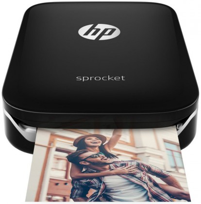 HP Sprocket Photo Printer, černá Z3Z92A
