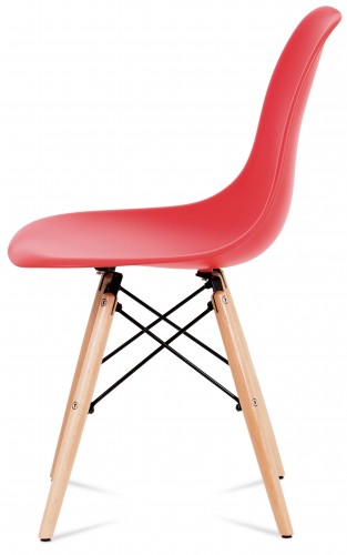 Jedálenská stolička Mila červená