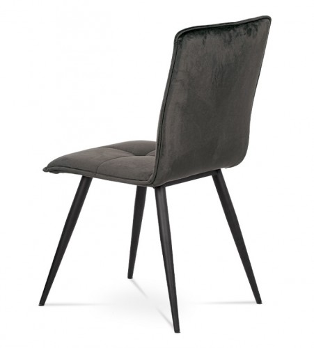 Jedálenská stolička Sanne sivá, čierna - II. akosť