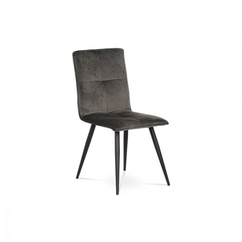Jedálenská stolička Sanne sivá, čierna - II. akosť