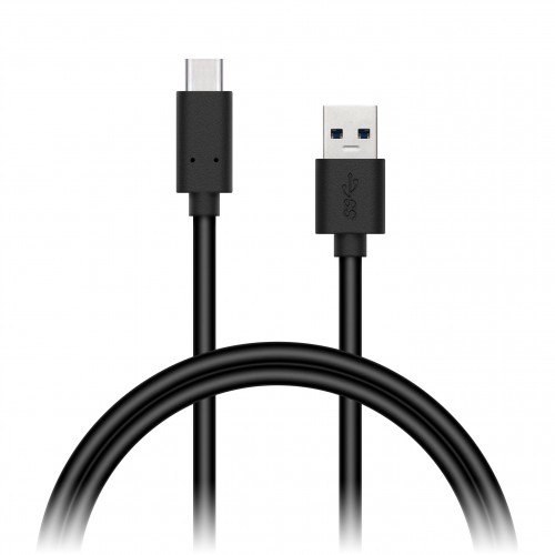 Kabel Connect IT USB Typ C na USB 3.1 3A, 1m, čierna