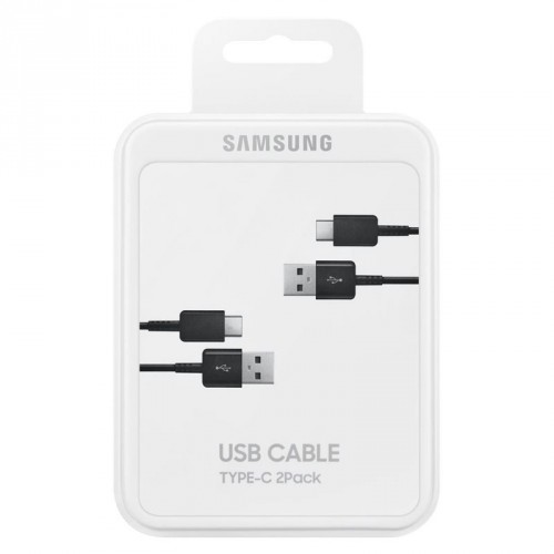 Kábel USB Typ C na USB, 2ks v balení, čierna