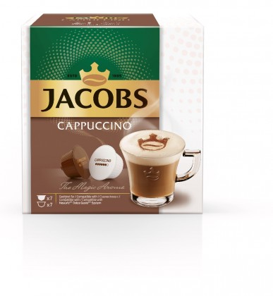 Kapsle Jacobs Cappuccino 7+7 ks