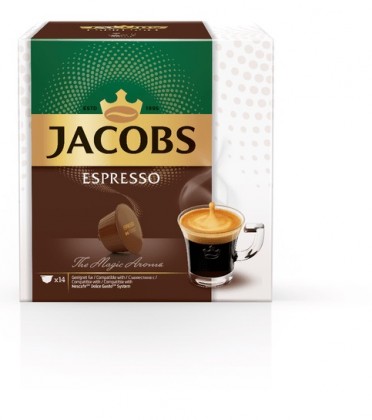 Kapsle Jacobs Espresso 14 ks