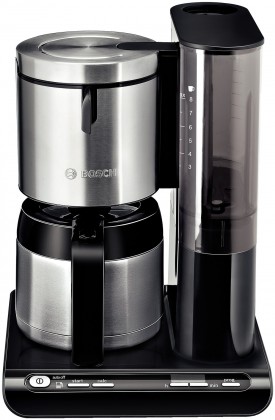 Kávovar Bosch TKA 8653 Styline, nerez/černá