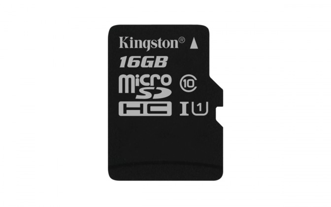 Kingston Micro SDHC Canvas Select 16GB 80MB/s UHS-I SDCS/16GBSP