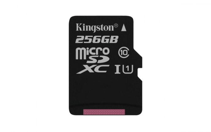 Kingston Micro SDXC Canvas Select 256GB 80MB/UHS-I SDCS/256GBSP