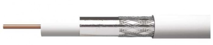 Koaxiálny kábel Emos S5141, CB100F, 1m