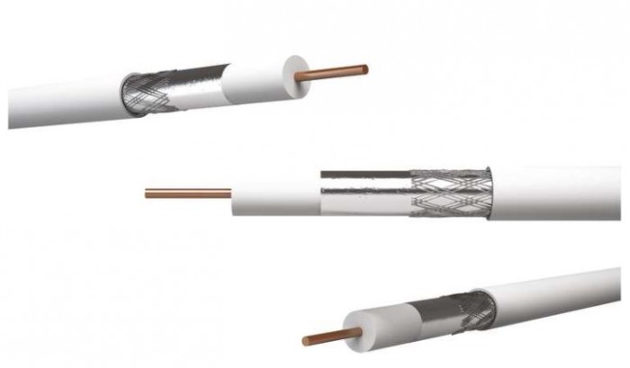 Koaxiálny kábel Emos S5141, CB100F, 1m