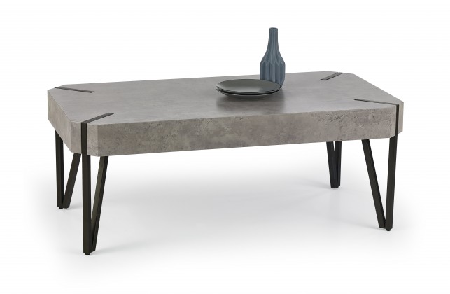Konferenční stolek Emily (beton/černá)