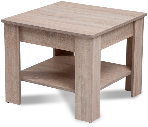 Konferenční stolek Gete - čtverec (dub sonoma) - II. jakost
