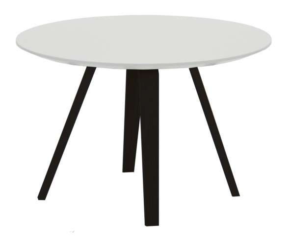 Konferenční stolek Lola Ella - bílá, černá (9315-024+9366-001)