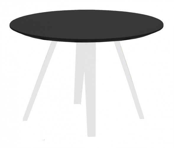 Konferenční stolek Lola Ella - černá, bílá (9315-001+9366-024)