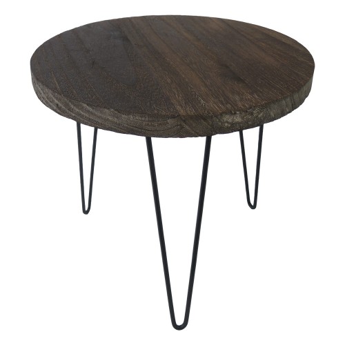 Konferenční stolek Shape 34x31x34 (tmavé dřevo)