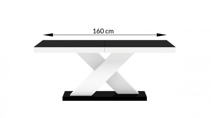 Konferenční stolek Xenon mini (černá lesk+sevilla lesk)