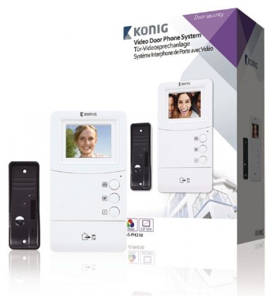 König SAS-PH310 - videotelefon, LCD3.5