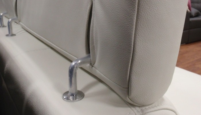 Kožená sedačka rozkládací Malpensa pravý roh ÚP - II. jakost