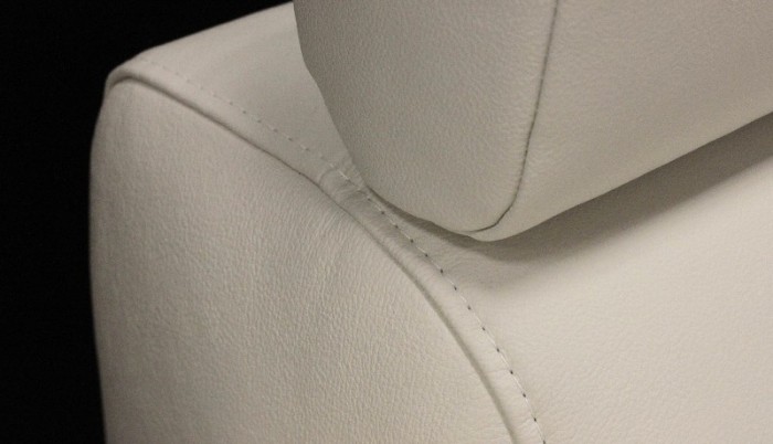 Kožená sedačka rozkládací Malpensa pravý roh ÚP - II. jakost