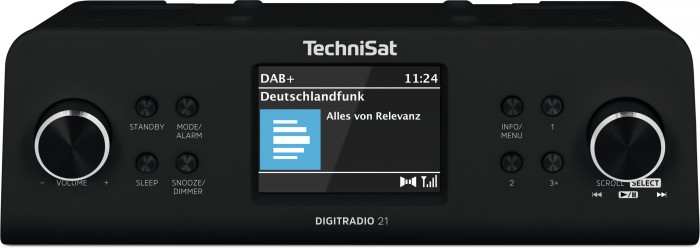 Kuchynské rádio TechniSat DIGITRADIO 21, čierne