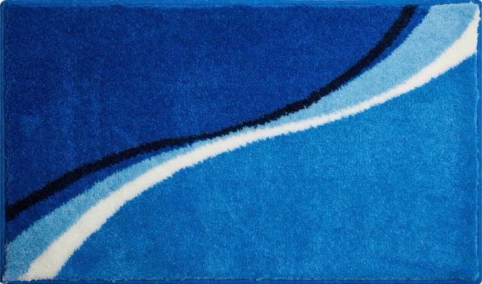 Luca - Koupelnová předložka 80x140 cm (modrá)