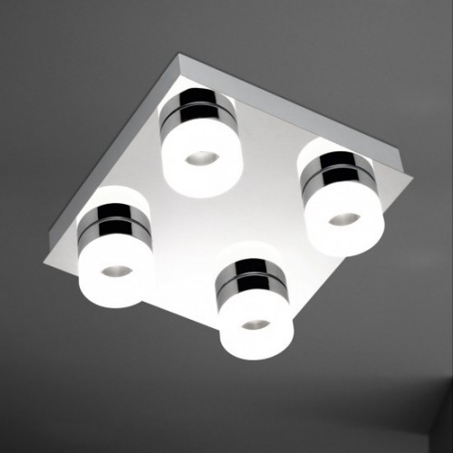 Luce - Stropní osvětlení, LED (chrom)