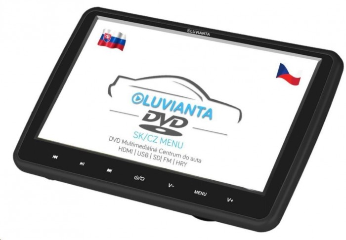 Luvianta DVD portable, 10,1", HD (1280x1024)