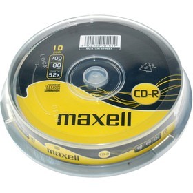 MAXELL CD-R 700MB 52x 10SP 624027