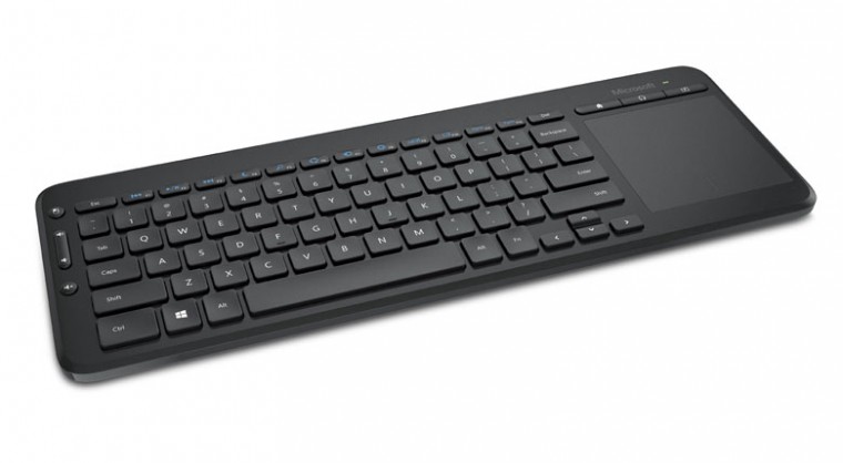 Microsoft All-in-One Media Keyboard USB CZ, černá