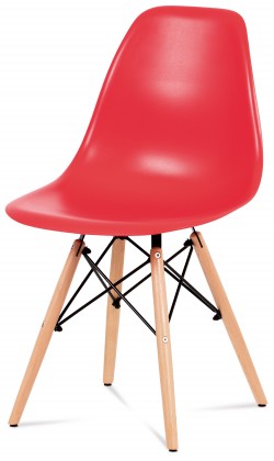 Mila - Jídelní židle červená