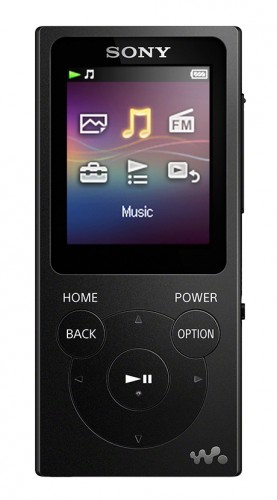MP3 prehrávač Sony NW-E394 8 GB, čierny