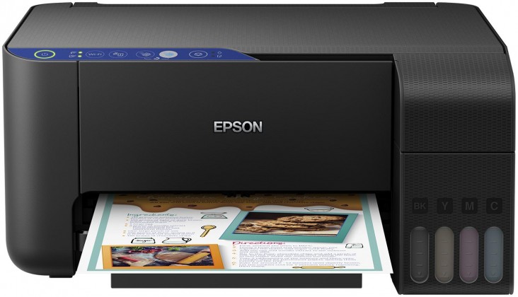 Multifunkční inkoustová tiskárna Epson, barevná, Wi-Fi, EcoTank