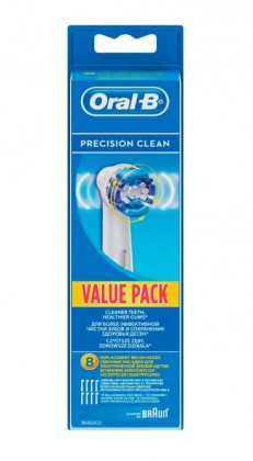 Náhradní kartáčky Oral-B Precision Clean EB 20-8, 8ks