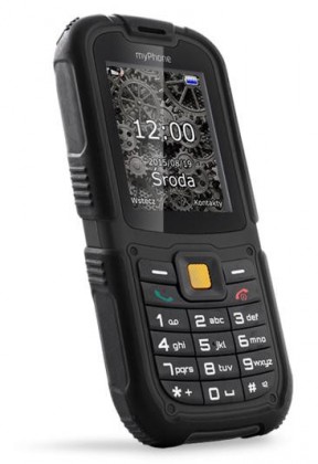 Odolný telefon MyPhone Hammer 2, černá