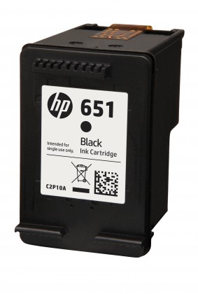 Originální cartridge HP C2P10AE č. 651 Černá