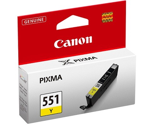 Originální žlutá cartridge Canon CLI-551 Y