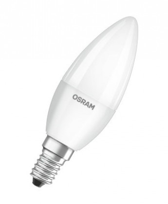 OSRAM LED 40 non-dim 5,7W/827 E14, 4 ks