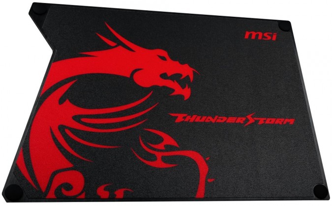 Podložka pod myš MSI, Thunderstorm Aluminum GAMING Mouse Pad