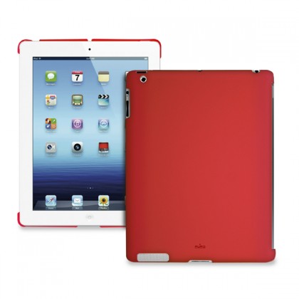 Pouzdro Puro Cover iPad Back pro tablet 9,7", červená