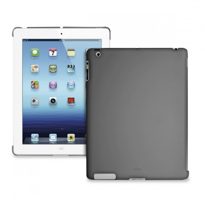 Pouzdro Puro Cover iPad Back pro tablet 9,7", tmavě šedá