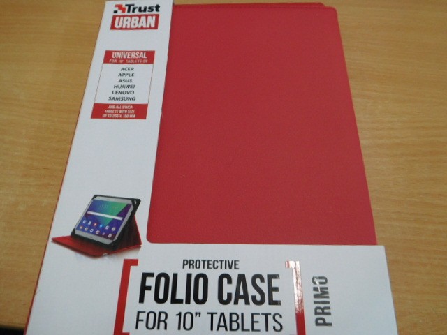 Puzdro s podstavcom Trust Primo Folio Case, tablet 10
