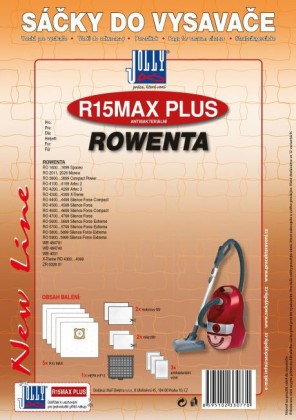R15MAX PLUS - 5x R15MAX, 1x HF13, 2x mikrofiltr, 2x motorový filt