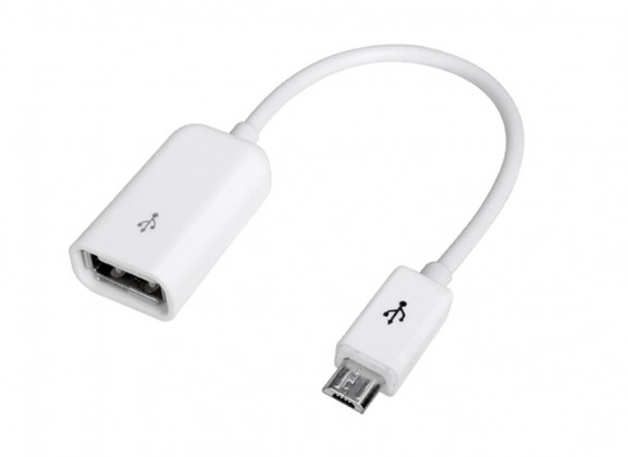 Redukce Avantree USB OTG na Micro USB pro připojení flash disku