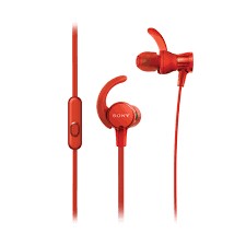Slúchadlá do uší Sony MDR-XB510ASR, červené