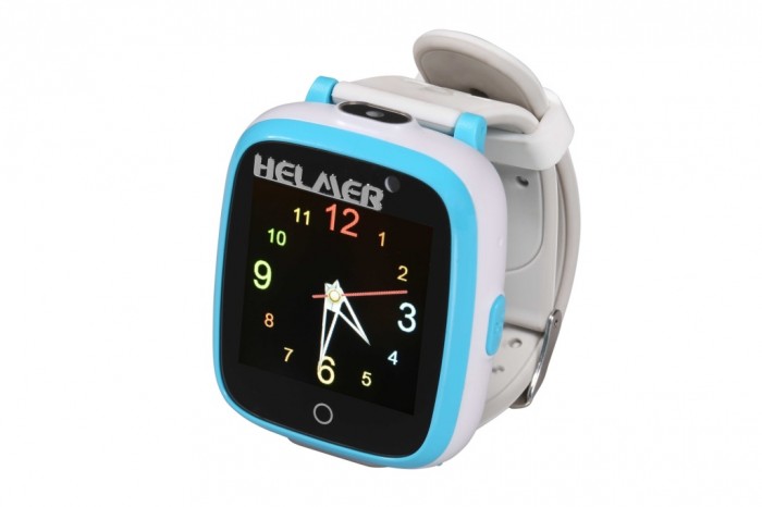 Smart detské hodinky Helmer KW 802, modro-biela POUŽITÉ, NEOPOTRE